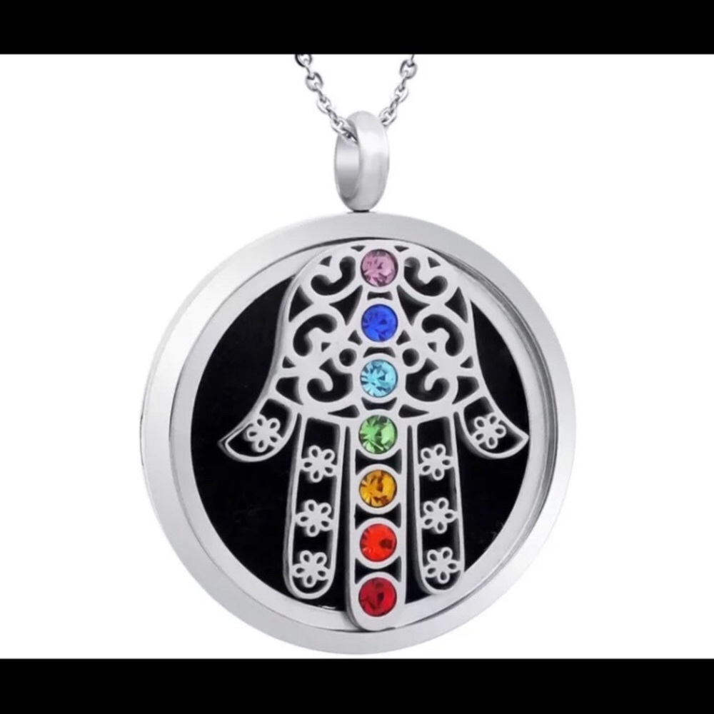 New! Aromatherapy Oil Diffuser Necklace